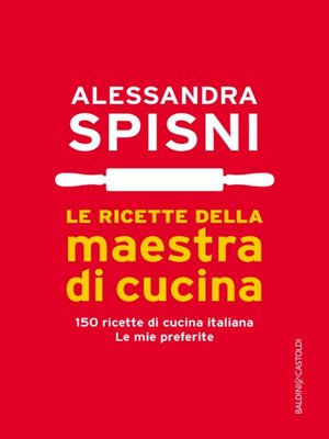 cover image of Le ricette della maestra di cucina